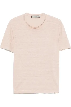 CANALI T-shirt i hør