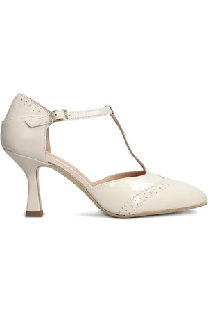ISABEL FERRANTI 75 mm pumps med perforeret detalje