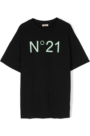 Nº21 Kortærmet T-shirt med logotryk