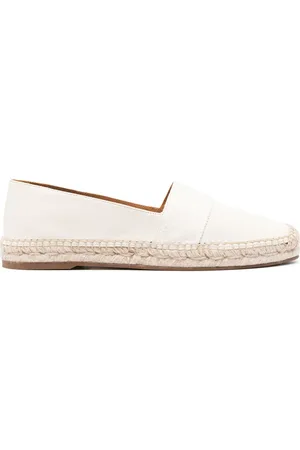 Chloé Piia espadriller i læder med broderet logo