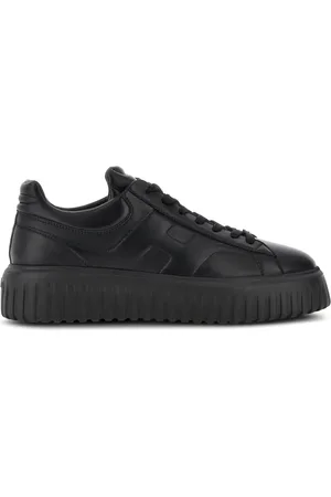 Hogan H-stripes low-top sneakers i læder