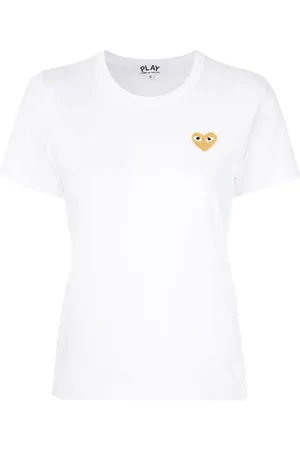 Comme des Garçons T-shirt med hjerte-logo