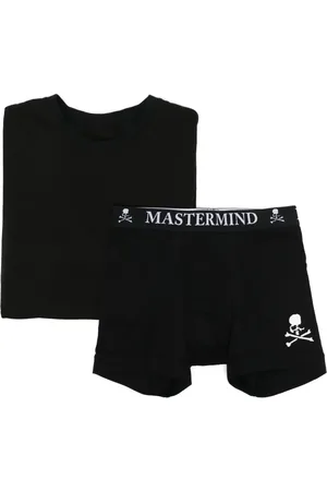 MASTERMIND Sæt med T-shirt og boksershorts med logomærke