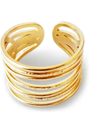 Hzmer Jewelry Ring med hamret effekt