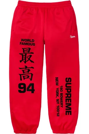 Supreme Worldwide "SS 25 - Red" joggingbukser