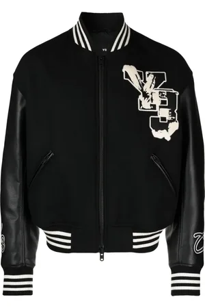 Y-3 Varsity bomberjakke med lynlås