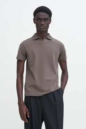Filippa K Stretch Cotton Polo T-Shirt