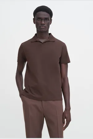 Filippa K Stretch Cotton Polo T-Shirt