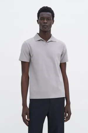 Filippa K Stretch Cotton Polo T-Shirt