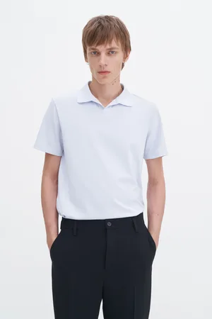Filippa K Stretch Cotton Polo T-Shirt