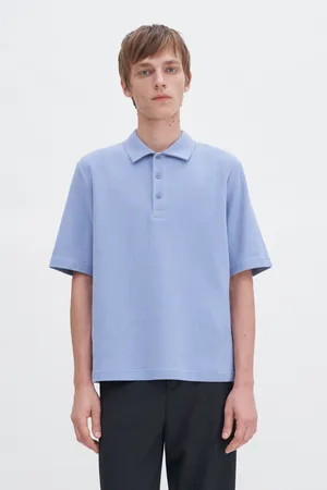 Filippa K Cotton Jersey Polo Shirt