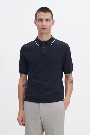 Filippa K Linen Cotton Knit Polo