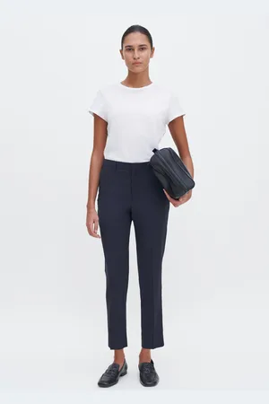 Filippa K Emma Cropped Cool Wool Trousers