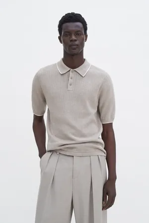 Filippa K Linen Cotton Knit Polo