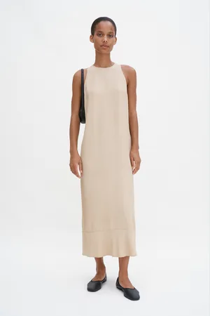 Filippa K Draped Twill Tank Dress