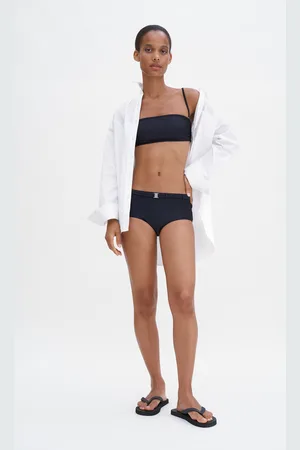 Filippa K Shimmer Bandeau Bikini Top