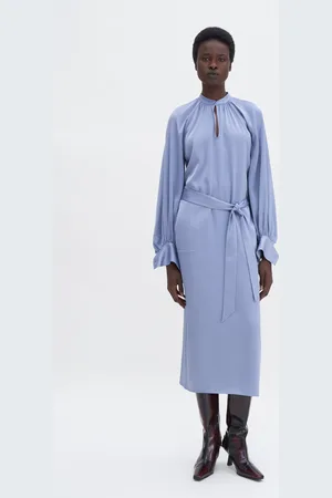 Filippa K Belted Long Sleeve Dress