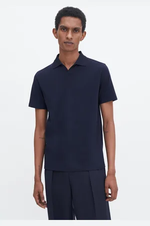 Filippa K Stretch Cotton Polo T-Shirt