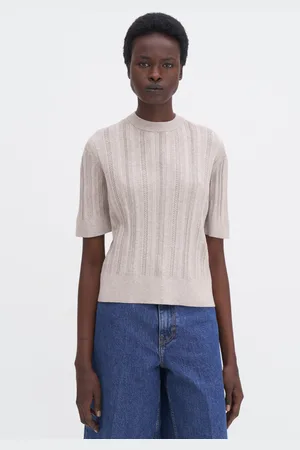 Filippa K Braid Knit T-Shirt