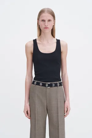 Filippa K Fine Rib Scoop Tank