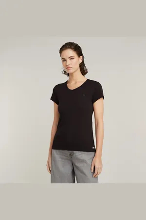 G-Star Eyben Slim V-Neck Top 2.0 - - Women