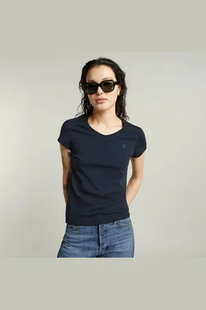 G-Star Eyben Slim V-Neck Top 2.0 - - Women