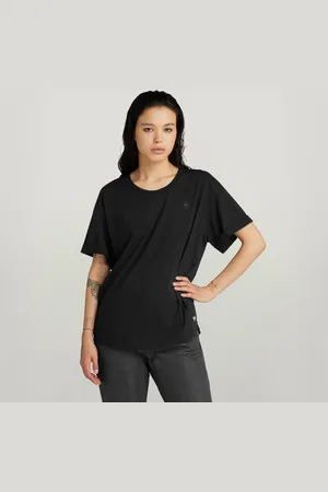G-Star Rolled Up Sleeve Boyfriend Top - - Women