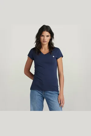 G-Star Eyben Slim V-Neck Top - - Women