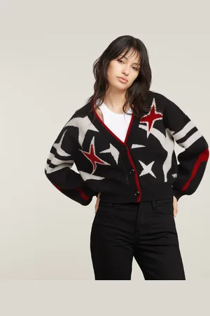 G-Star Holiday Loose Knitted Cardigan - - Women