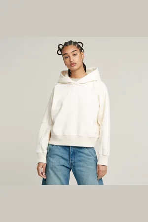 G-Star Embossed Oversized Hooded Sweater - - Women