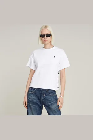 G-Star Side Buttons Relaxed Top - - Women