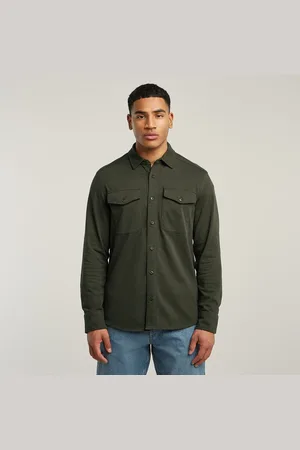 G-Star Jersey Shirt Marine Pockets - - Men