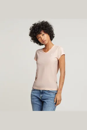 G-Star Eyben Slim V-Neck Top 2.0 - - Women