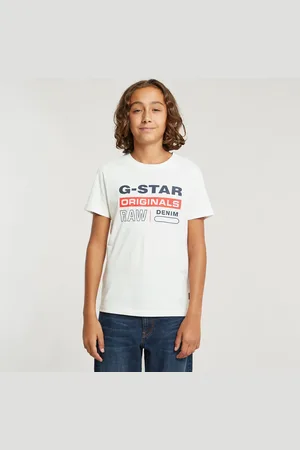 G-Star Boys T-Shirt Regular Originals Logo - - boys