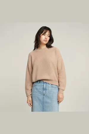 G-Star Overdyed Structure Knitted Sweater - - Women