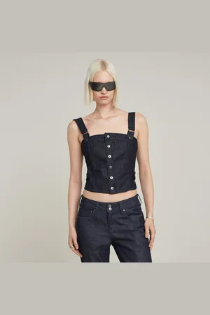 G-Star Bustier Top Detachable Straps - - Women
