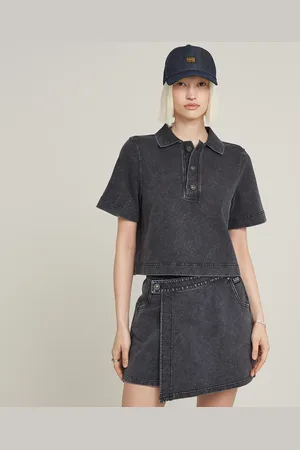 G-Star Overdyed Polo Sweater - - Women