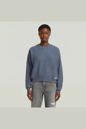 G-Star Overdyed Structure Knitted Sweater - - Women