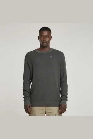 G-Star Serrated Knitted Sweater - - Men