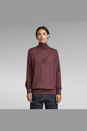 G-Star Core Roll Neck Knitted Sweater - - Women