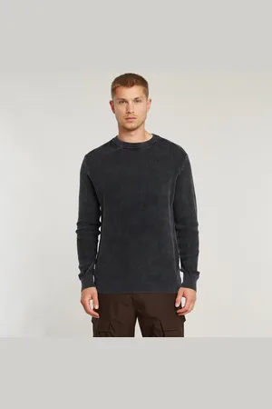 G-Star Serrated Knitted Sweater - - Men