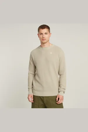 G-Star Serrated Knitted Sweater - - Men