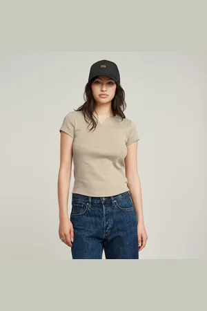 G-Star Micro Placket Slim Top - - Women