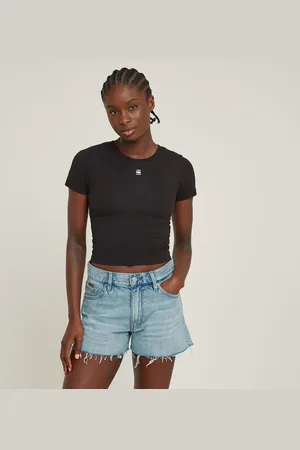 G-Star Cropped Mini Slim Top - - Women