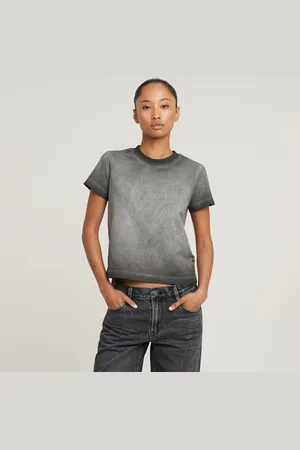 G-Star Overdyed Micro Boxy Top - - Women