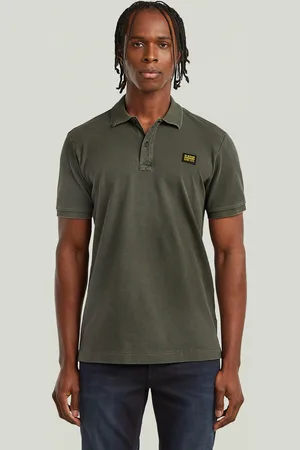 G-Star Dunda Overdyed Slim Polo Badge - - Men