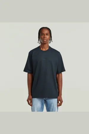 G-Star Center Chest Logo Loose Boxy T-Shirt - - Men