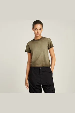 G-Star Overdyed Micro Boxy Top - - Women