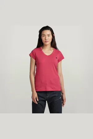 G-Star Eyben Slim V-Neck Top - - Women