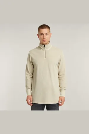 G-Star Overdyed Half Zip Tweeter - - Men